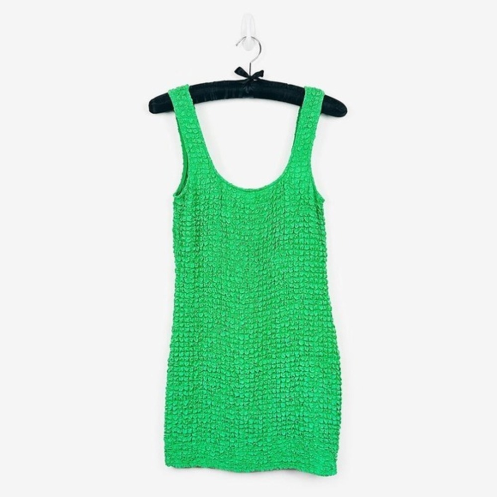 Rails Julie Mini Dress Size M Clover Green Ecovero Sustainable‎ Bold Bodycon